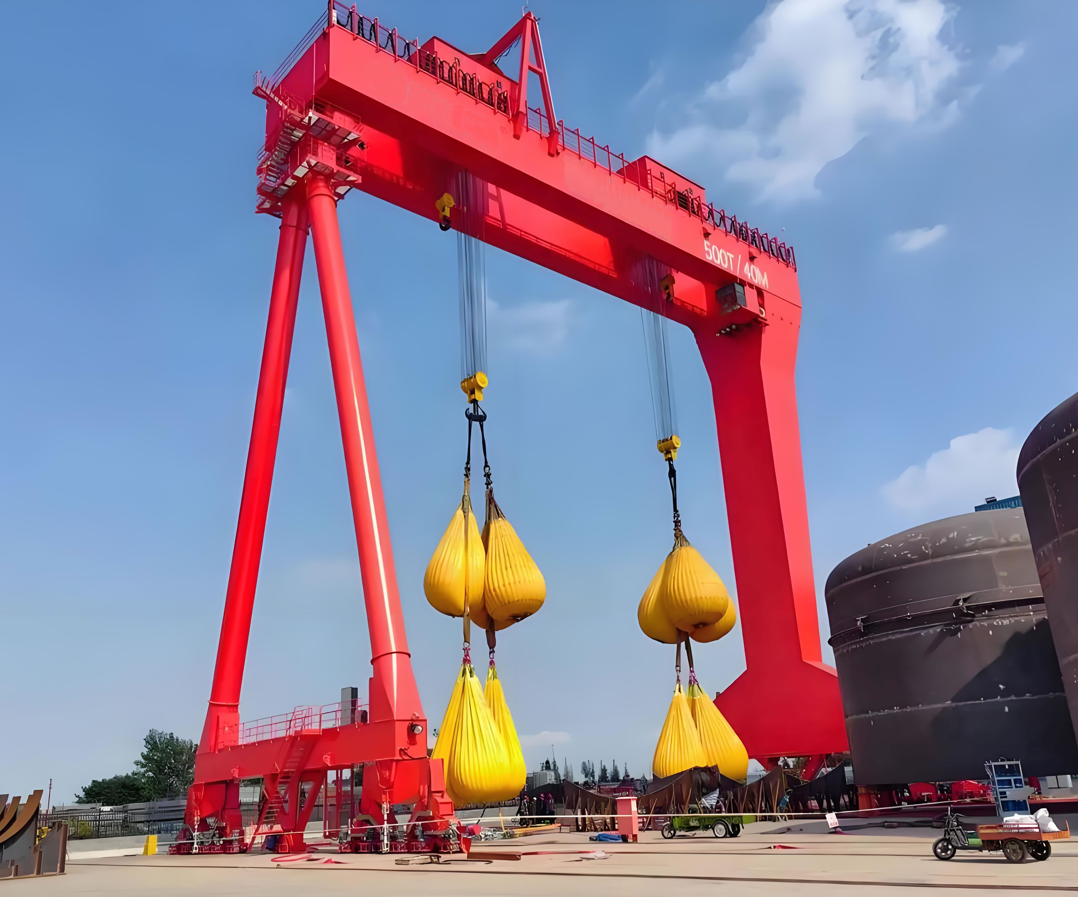 500噸造船門式起重機(jī)